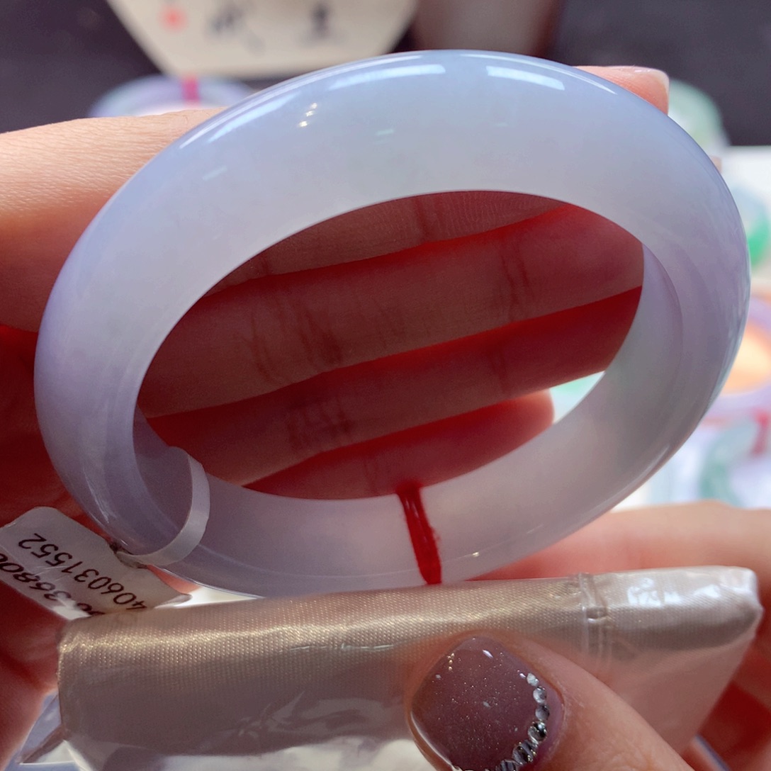 翡翠手镯未镶嵌21z q 77