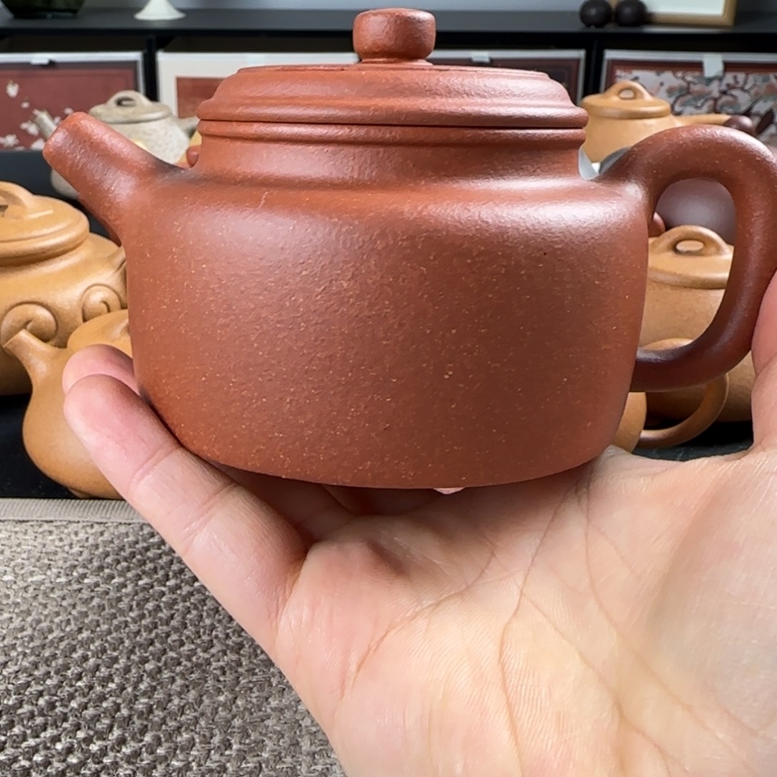 茶壶紫砂微瑕德钟