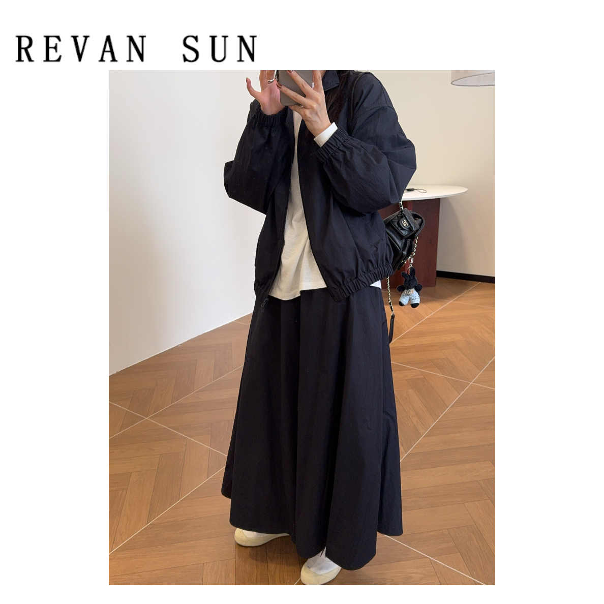 ［REVAN SUN］-大骨架穿搭 沐风 松弛感套装1759