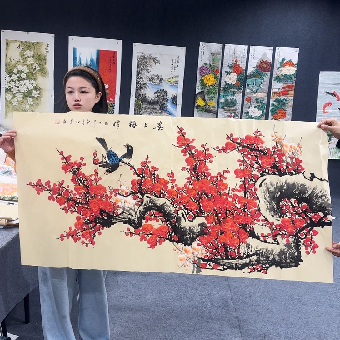 国画超级好看的一幅国画作品