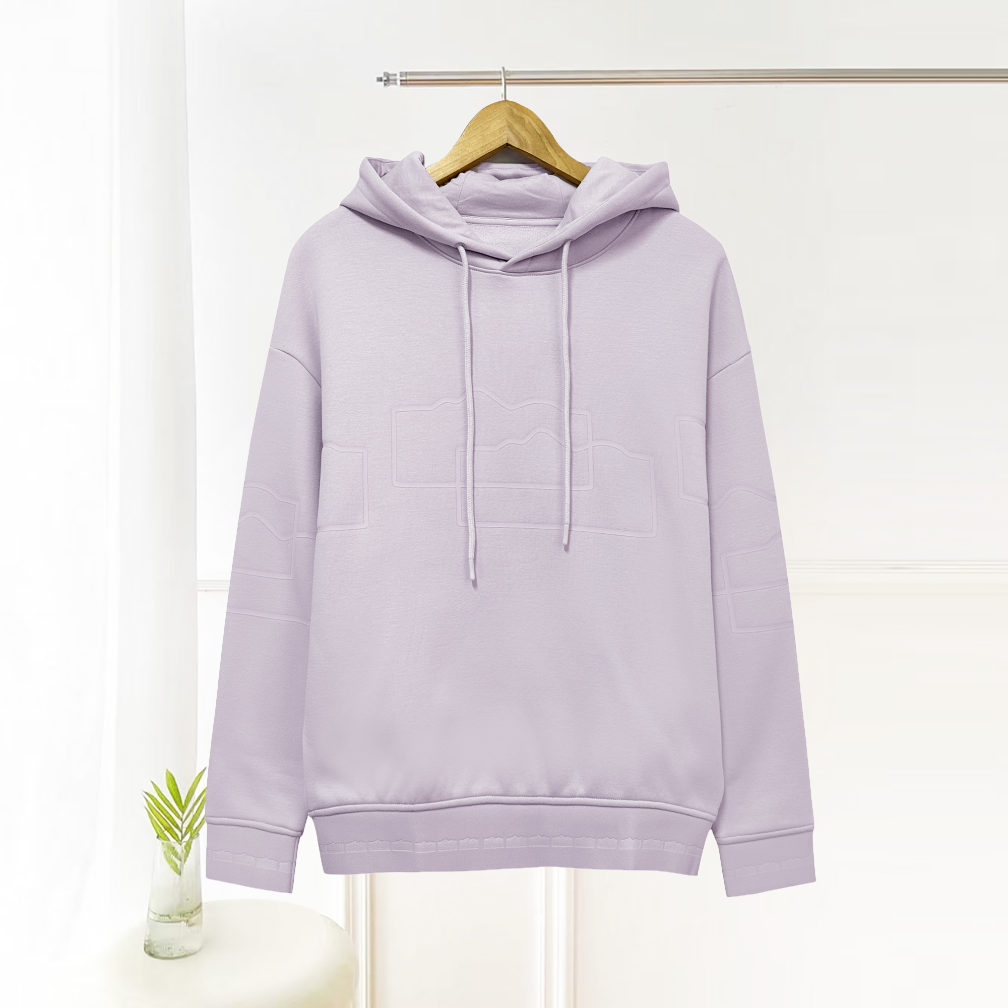 新品上新！时尚百搭连帽加绒休闲卫衣H201