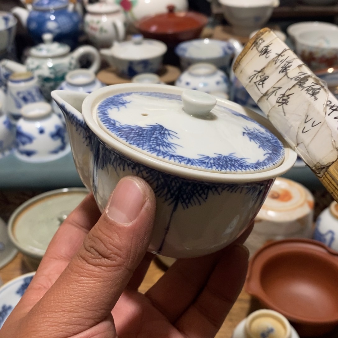 瓷片舶来瓷器满28包邮当日凑单