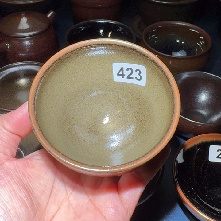 小雨茶盏手工柴烧