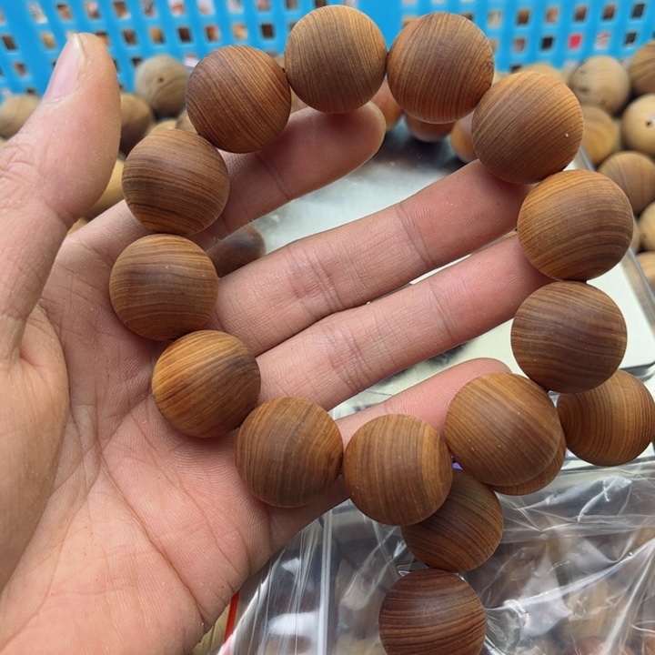 柏木（崖柏）手串/手链只****q2.0干黑油太行（打磨