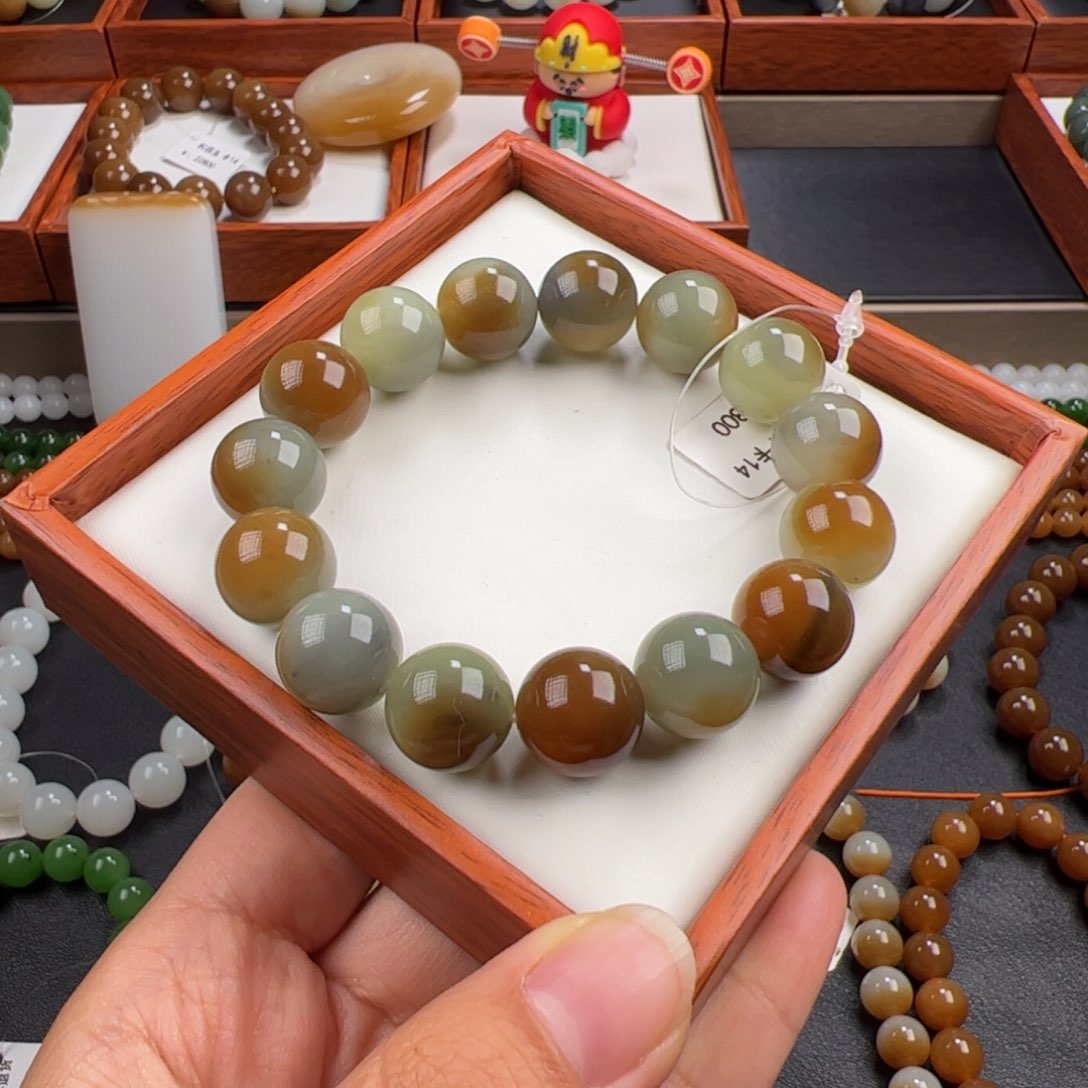 和田玉手链未镶嵌