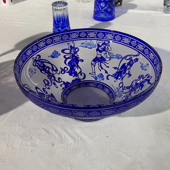 小***艾手柄款水晶玻璃微瑕一个