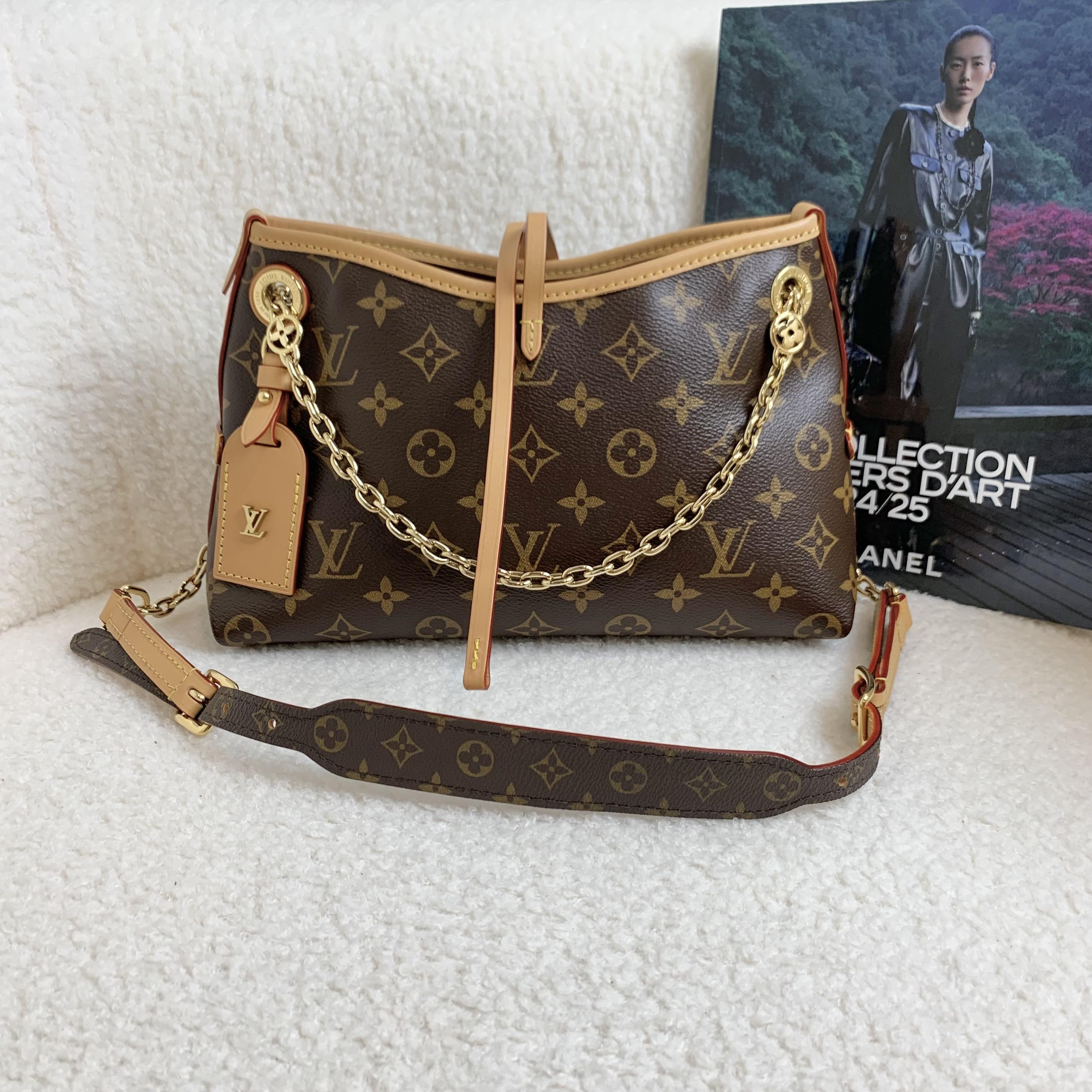 99新 LouisVuitton/路易威登 壹臻/lv预老花carryallbb64075461 