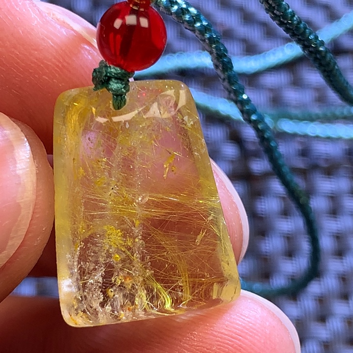 水晶吊坠(不含链)未镶嵌默*