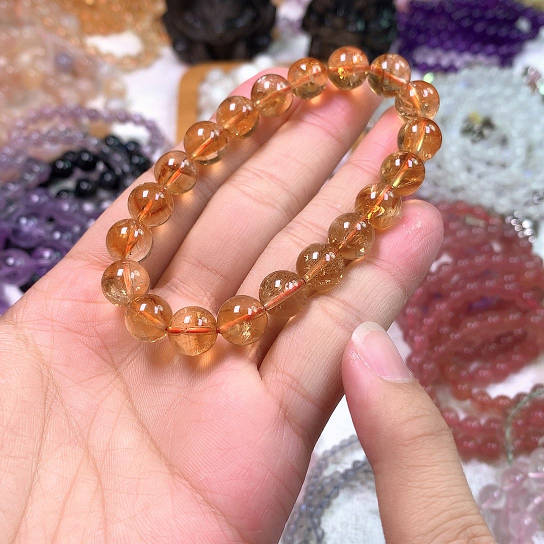 水晶手链未镶嵌清*天然