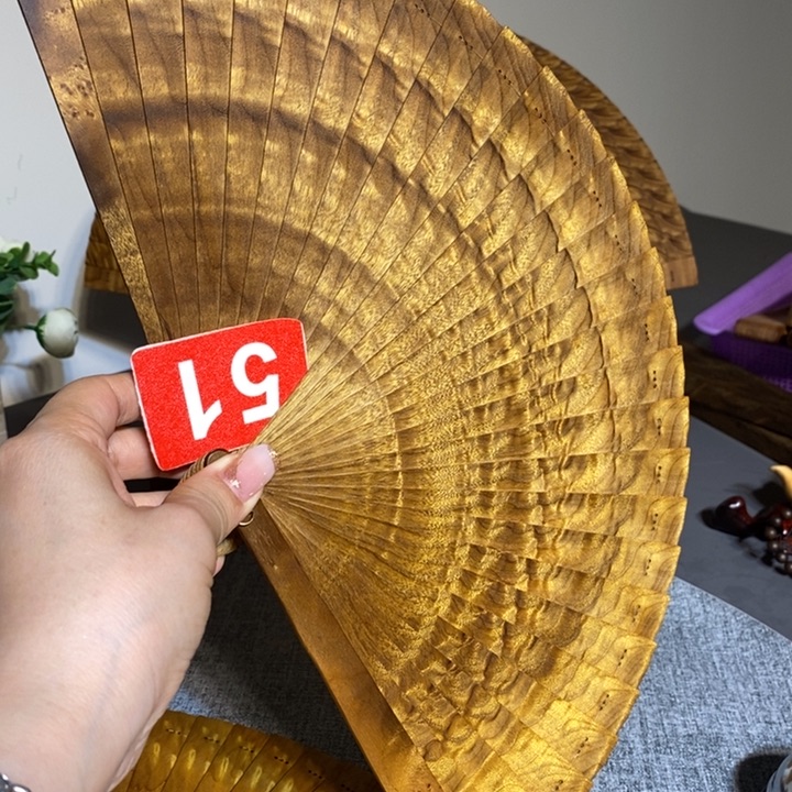金丝楠金丝楠木扇子