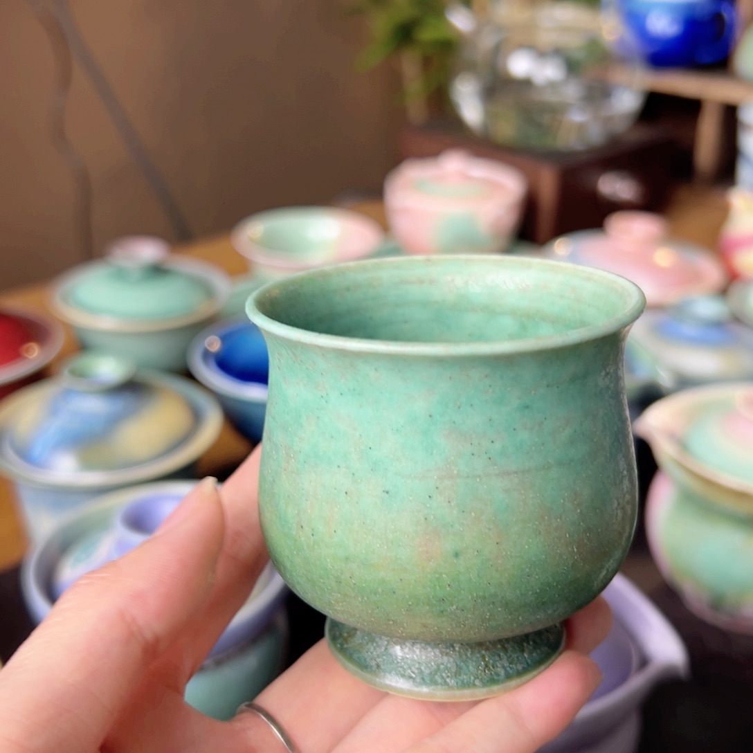 杯青現纯手工制作柴茶器