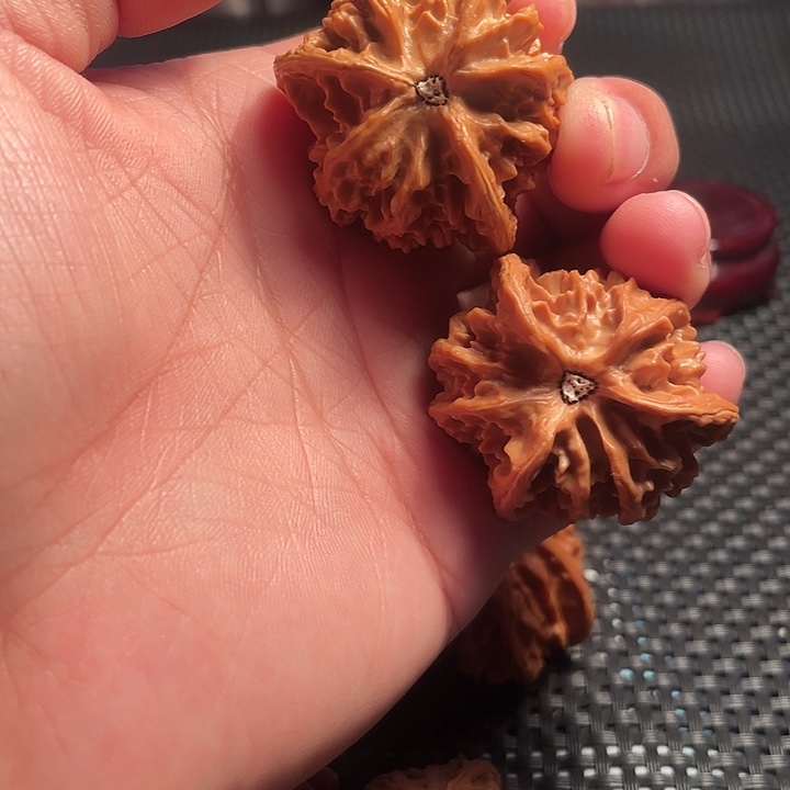 文玩核桃吊坠37盘山三棱