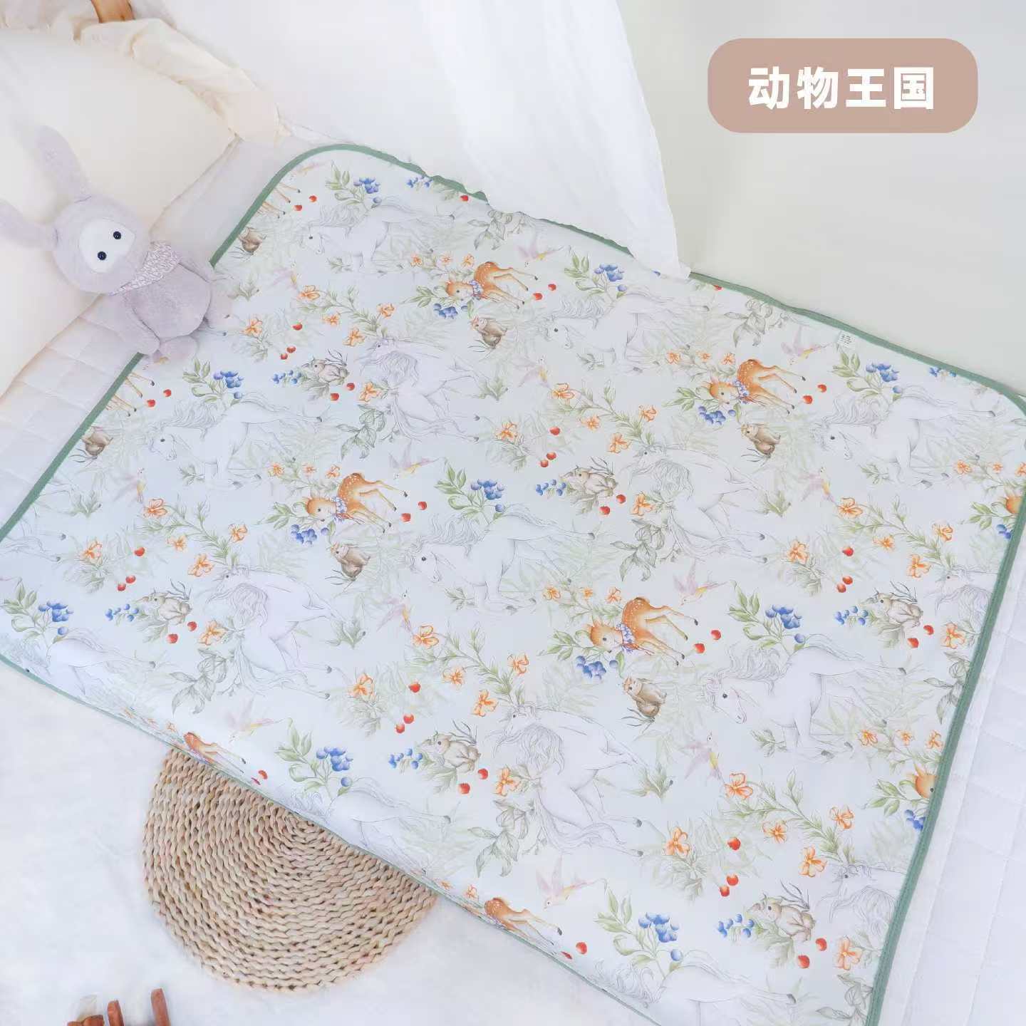 【贝安悦】纯棉婴儿隔尿垫防水80*100可水洗新生儿用品