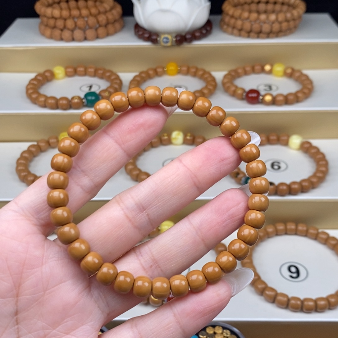 又***天猴头核桃手串全品无瑕