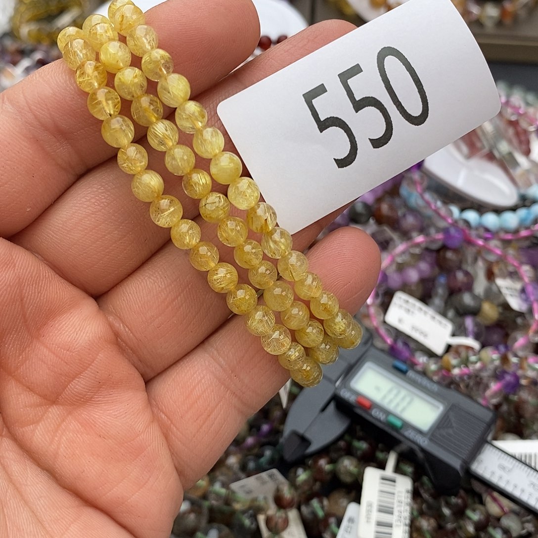 水晶手链未镶嵌手链