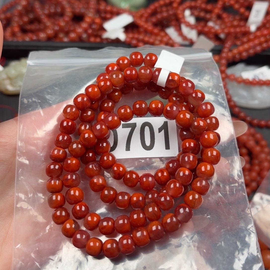 南红玛瑙珠宝奇石未镶嵌7.6