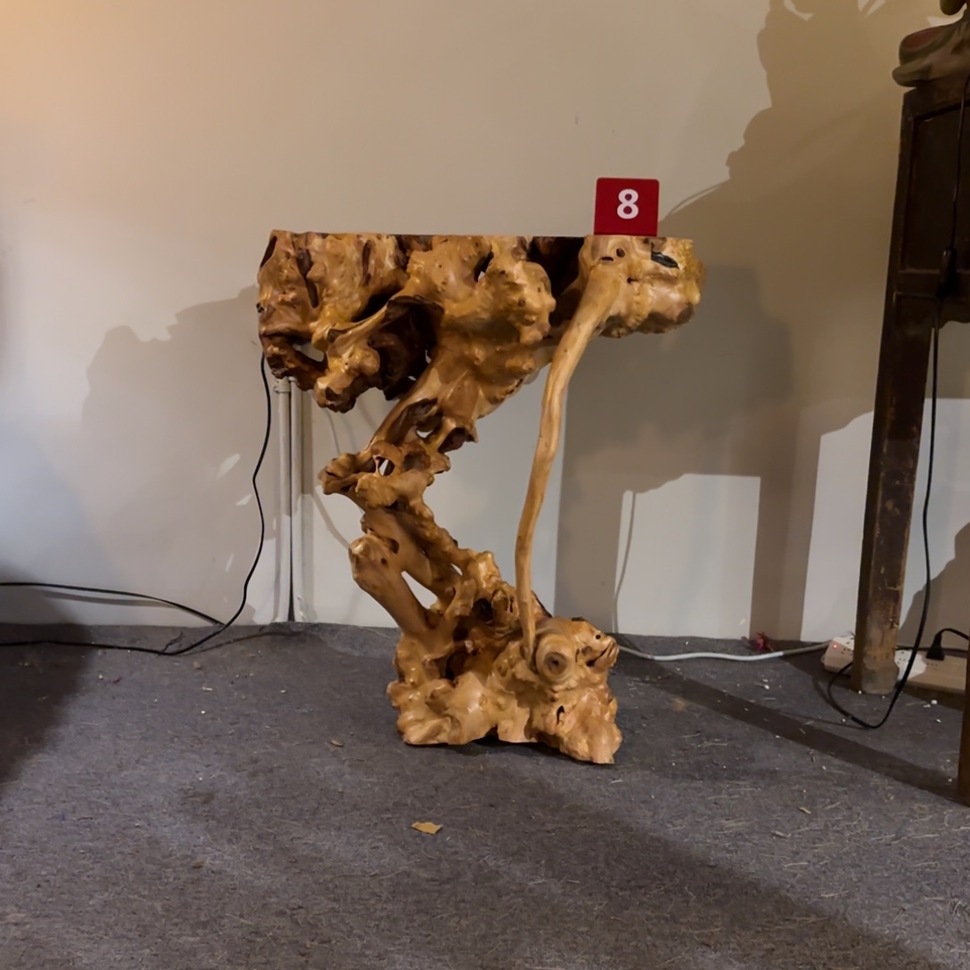 乘***风香榧木根艺艺术家和艺术248