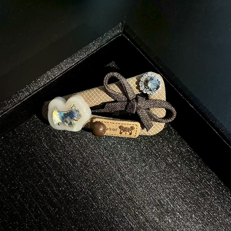 法式女千金风边夹奢华BB夹发夹头饰百搭发饰简约发卡（上车版）