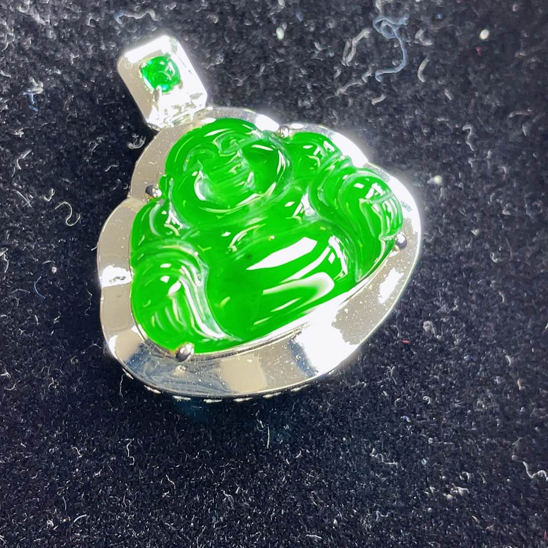 翡翠吊坠(不含链)未镶嵌