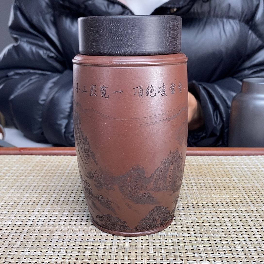 紫砂茶杯宜兴紫砂保温杯