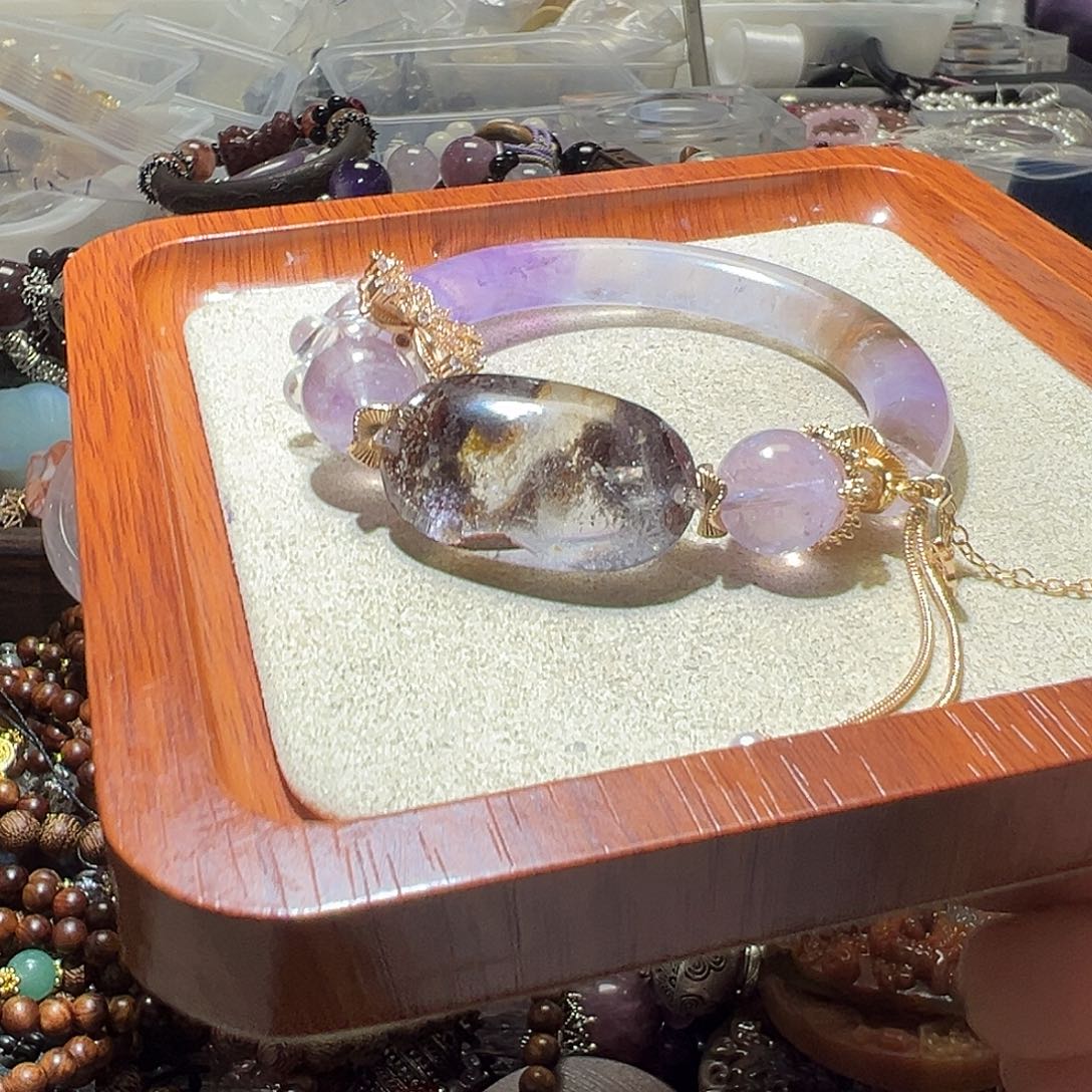 未镶嵌水晶手链水晶手链