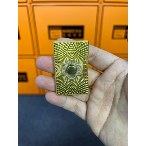 金太阳花侧滑朗声打火机男士复古（需自行配油）