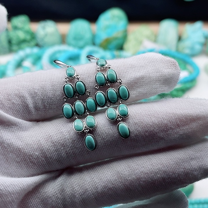 绿松石其它银S925镶嵌