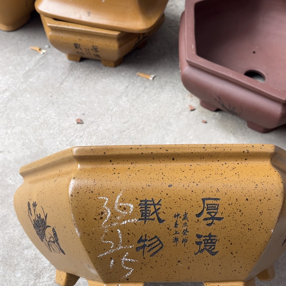 紫砂花盆盆景艺术