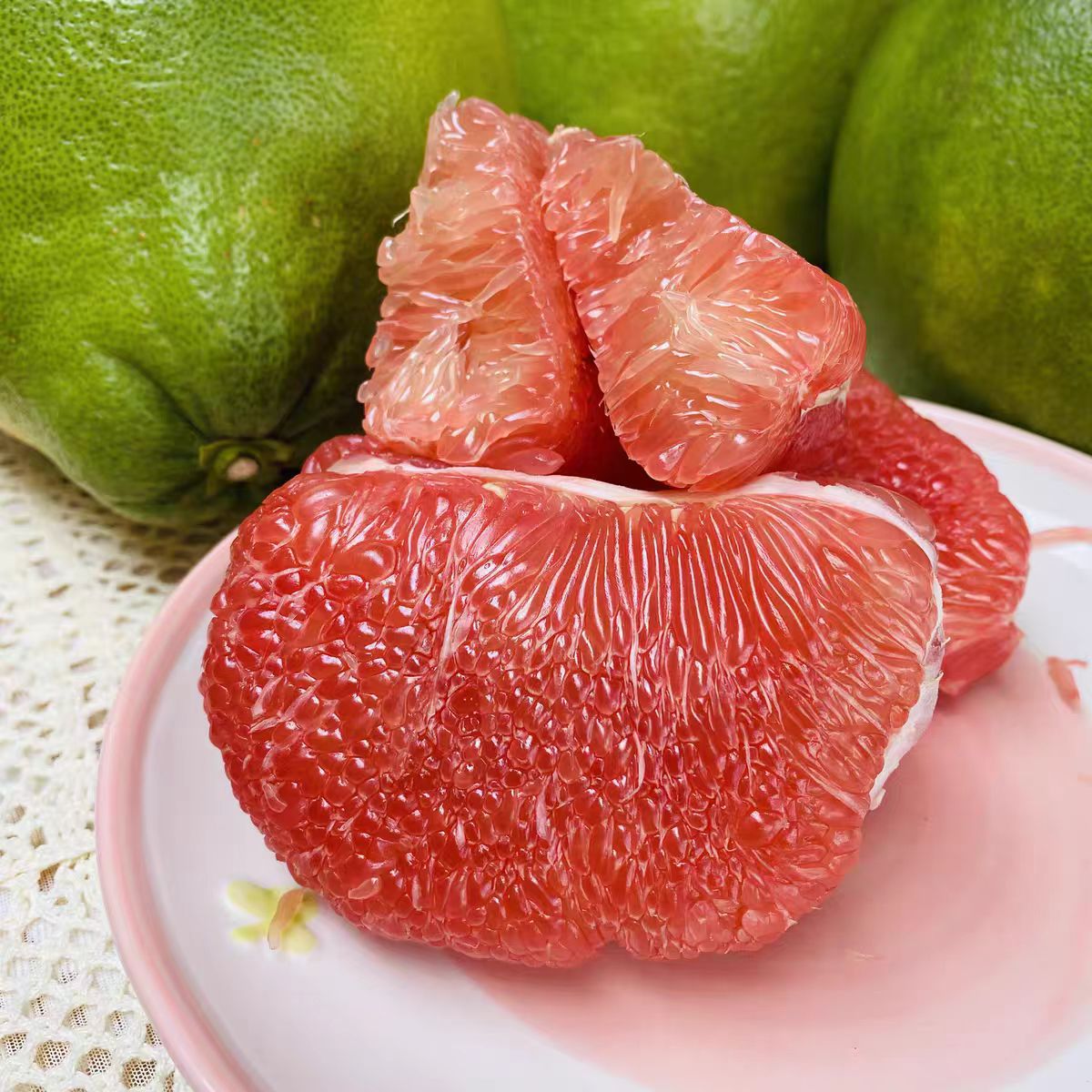 【果然好】正宗红宝石柚子 红宝石柚 当季新鲜水果甜嫩多汁 