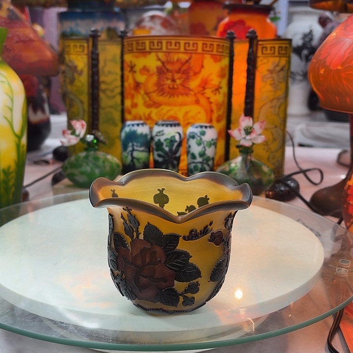 世***林琉璃葛蕾花瓶葛蕾花瓶