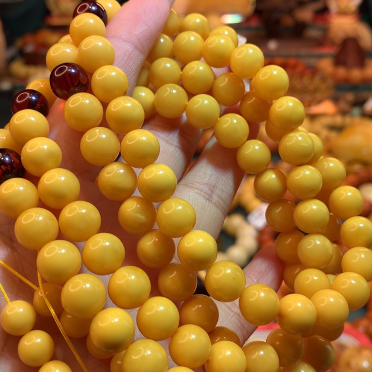 【闪购商品】未镶嵌蜜蜡手链蜜蜡手链