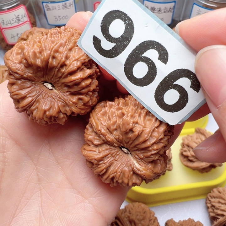 清***水吊坠文玩核桃文玩966