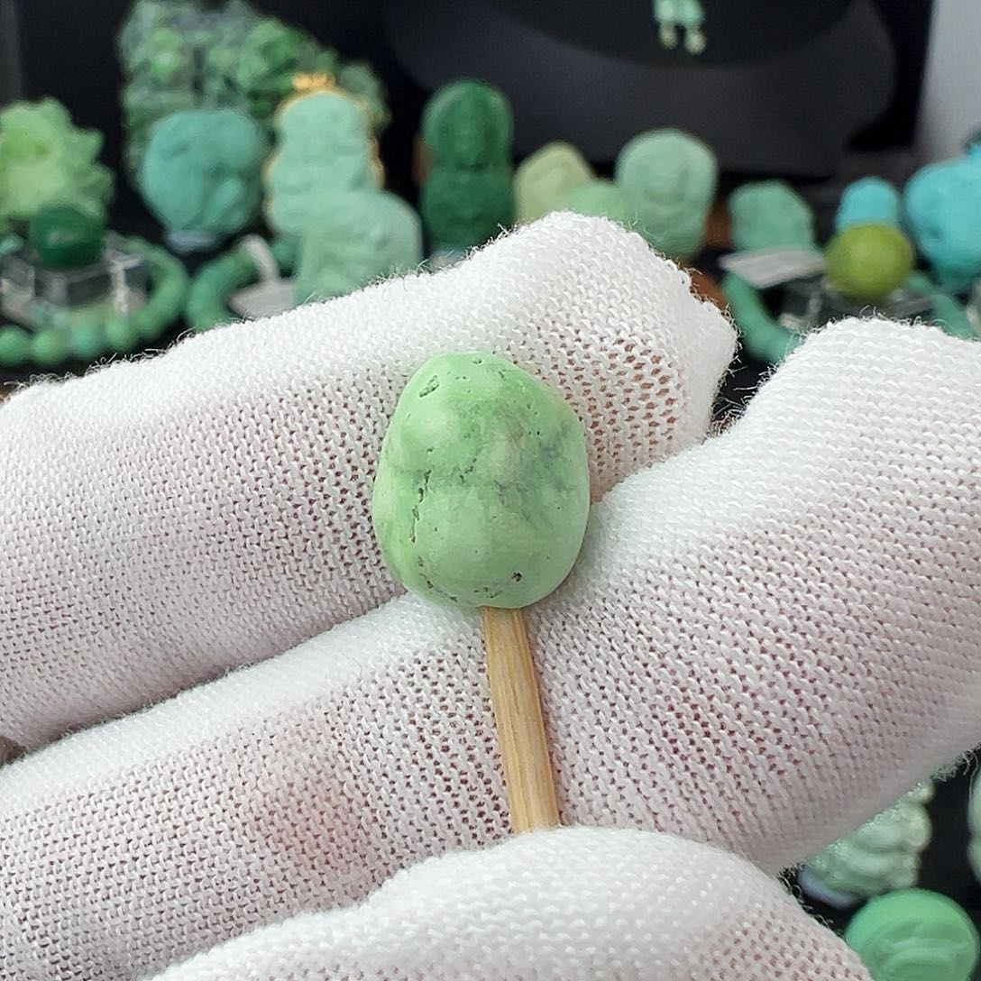 绿松石未镶嵌绿松石主播璐璐