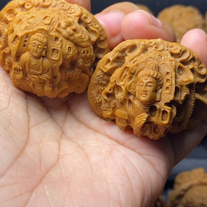 文玩核桃把件ㅤ*ㅤ佛窟