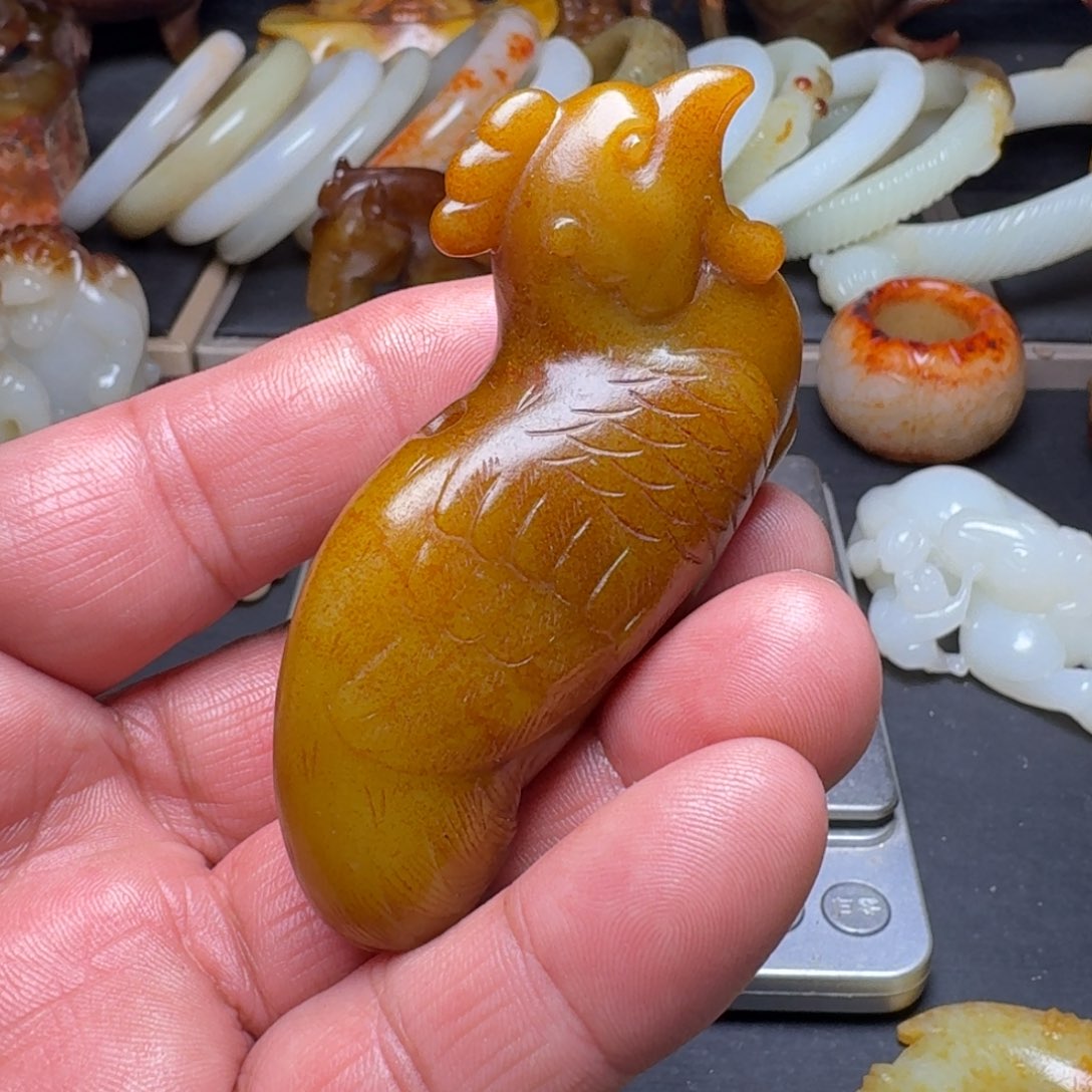 和田玉挂件未镶嵌