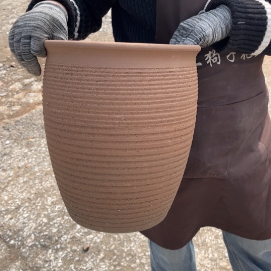 红陶口27高24瑕疵