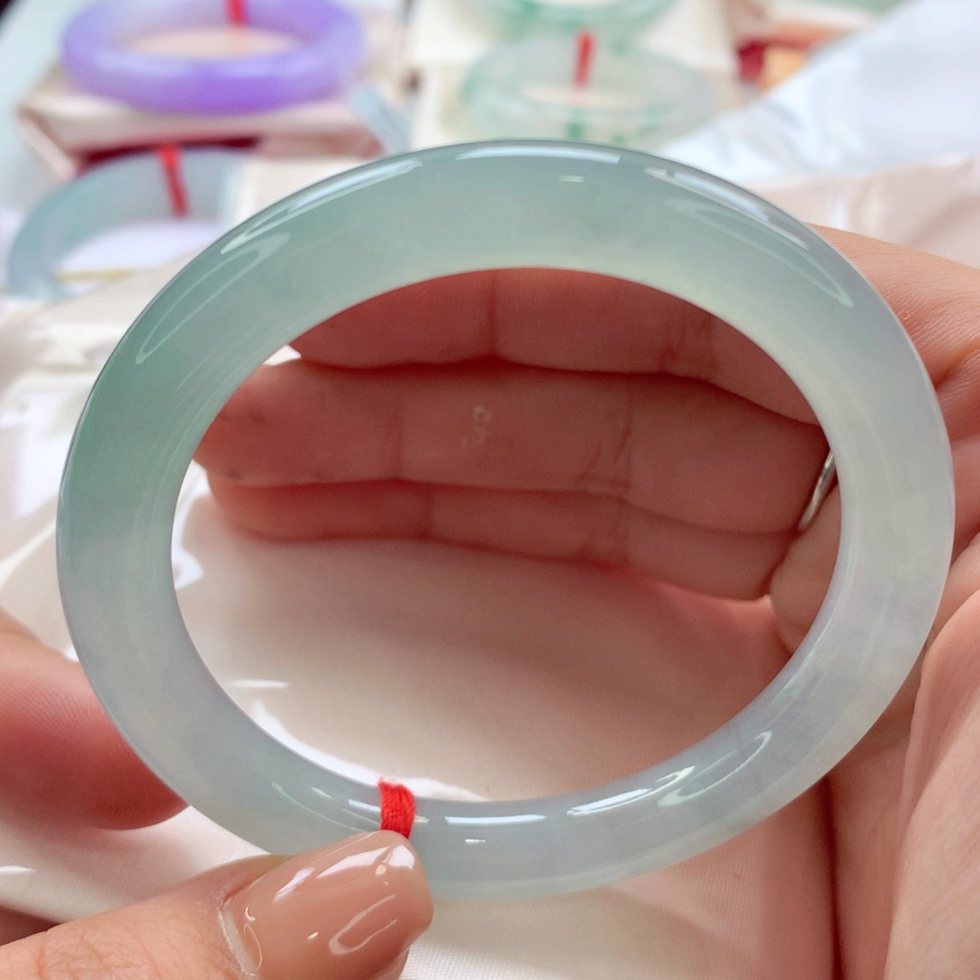 翡翠手镯（圆镯）未镶嵌师妹