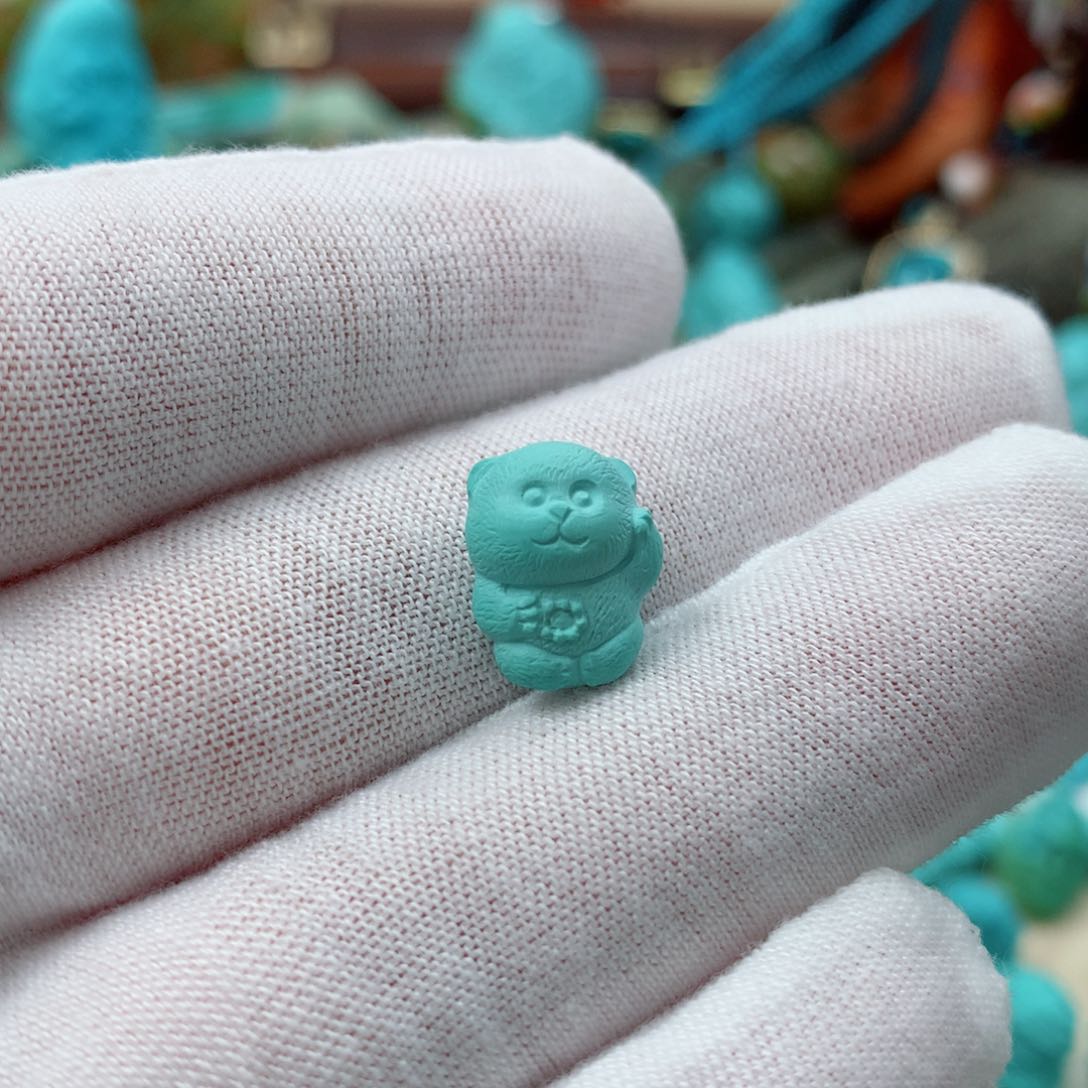 绿松石珠宝奇石未镶嵌