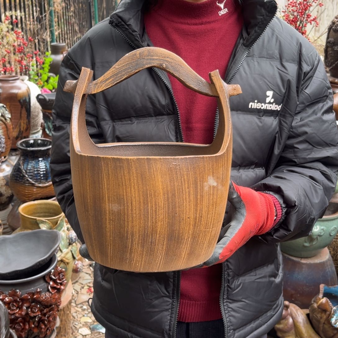 红陶高15口21有孔