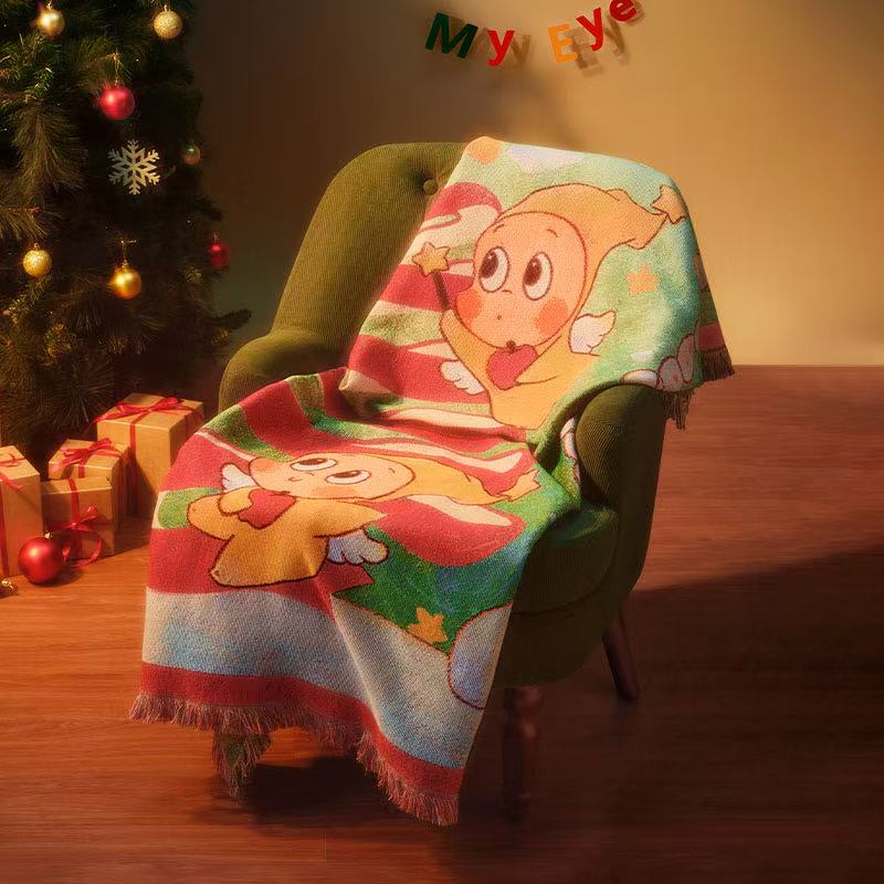 POP MART/泡泡玛特你最珍贵系列-星星人披毯