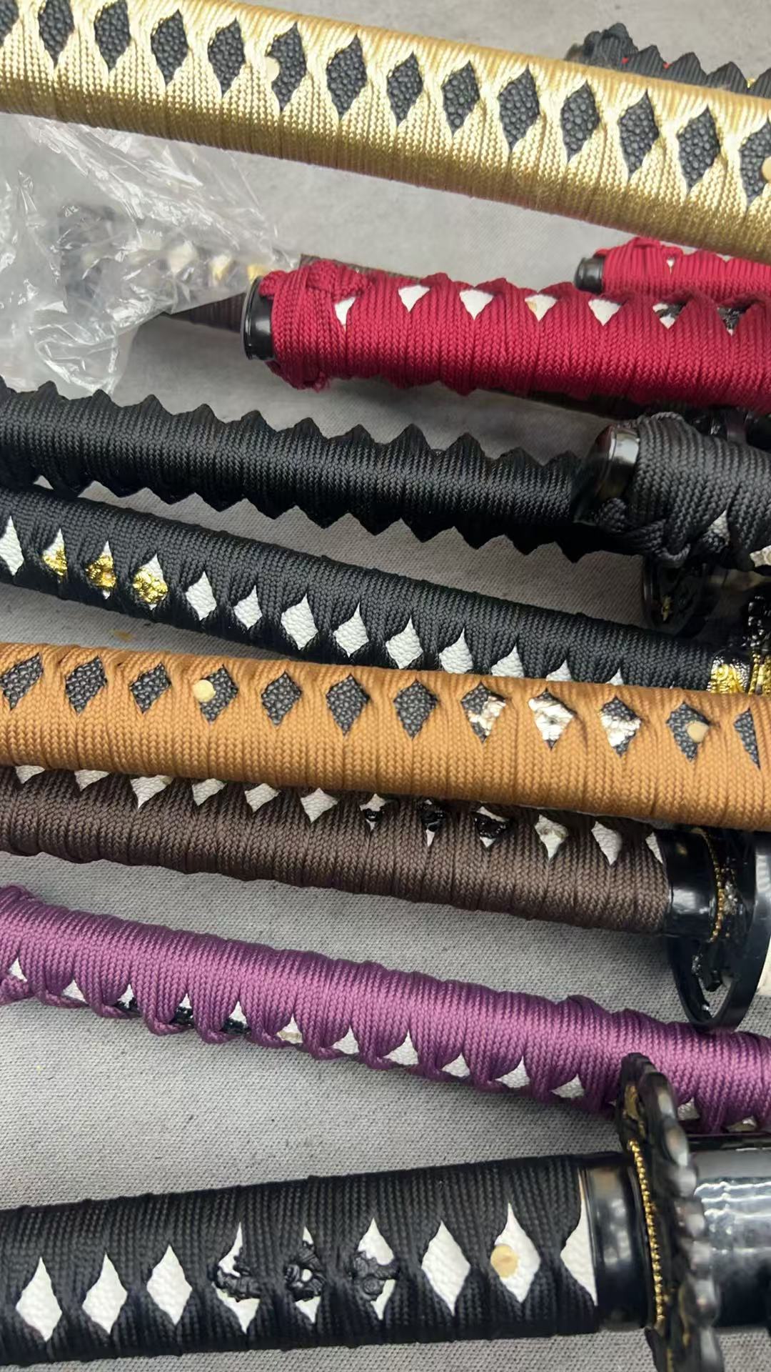 2龙泉  手工刀剑 一物一拍 均未开刃