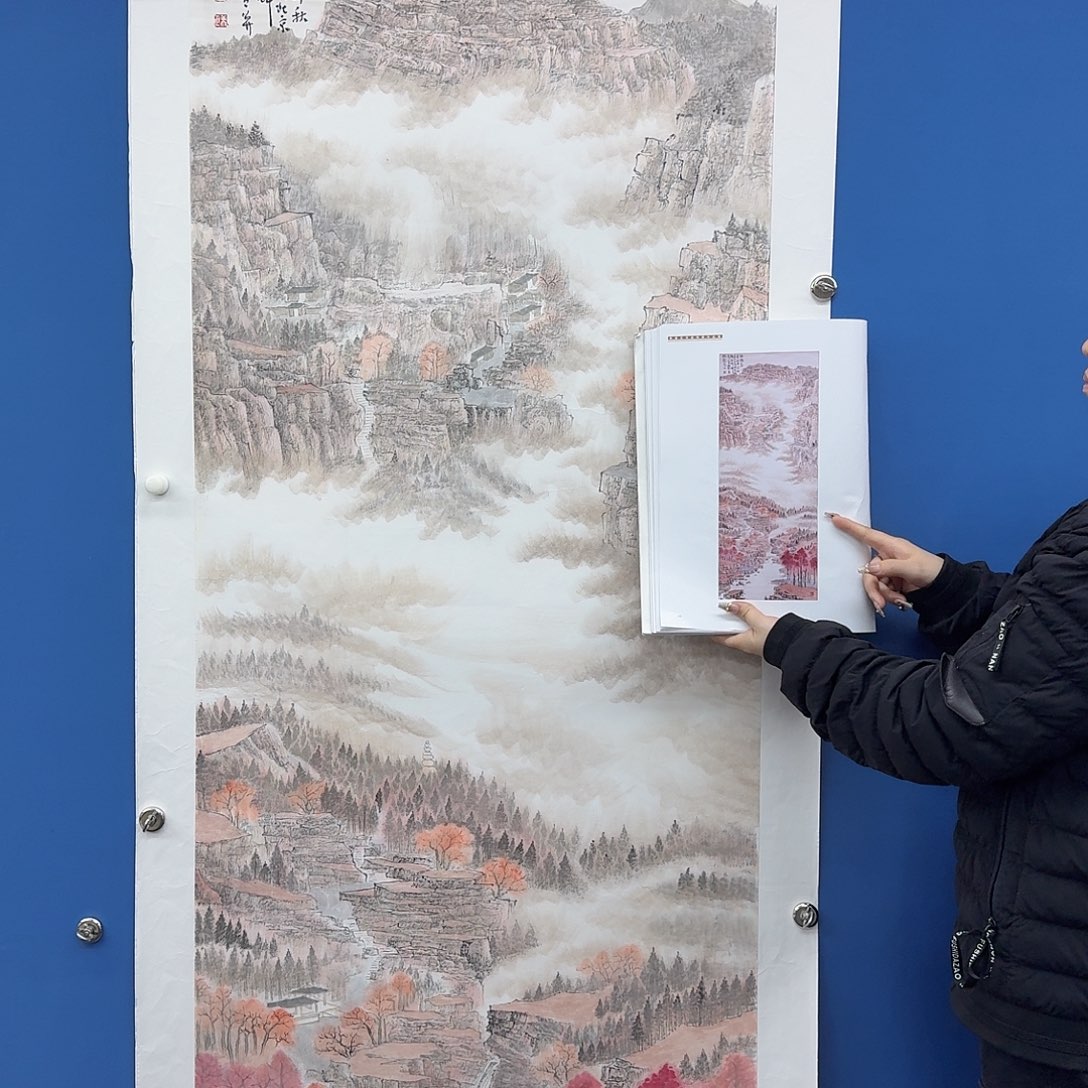 国画多次参加国内外大型展览