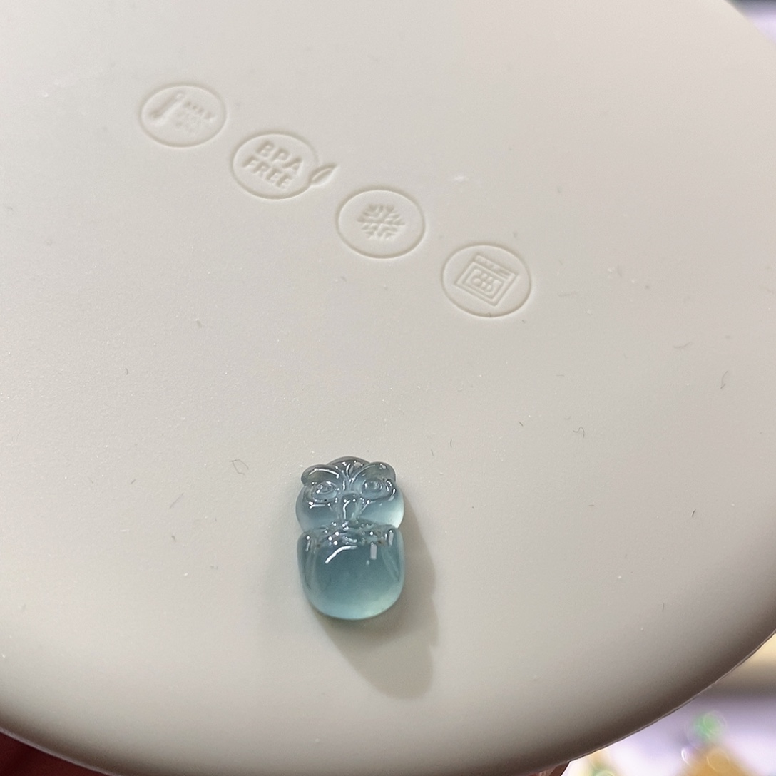 翡翠裸石猫头鹰特价