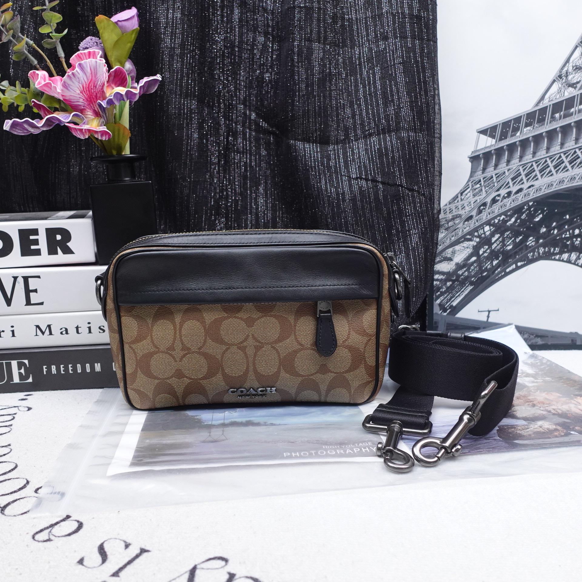 95新 COACH/蔻驰 单肩包/T10231768