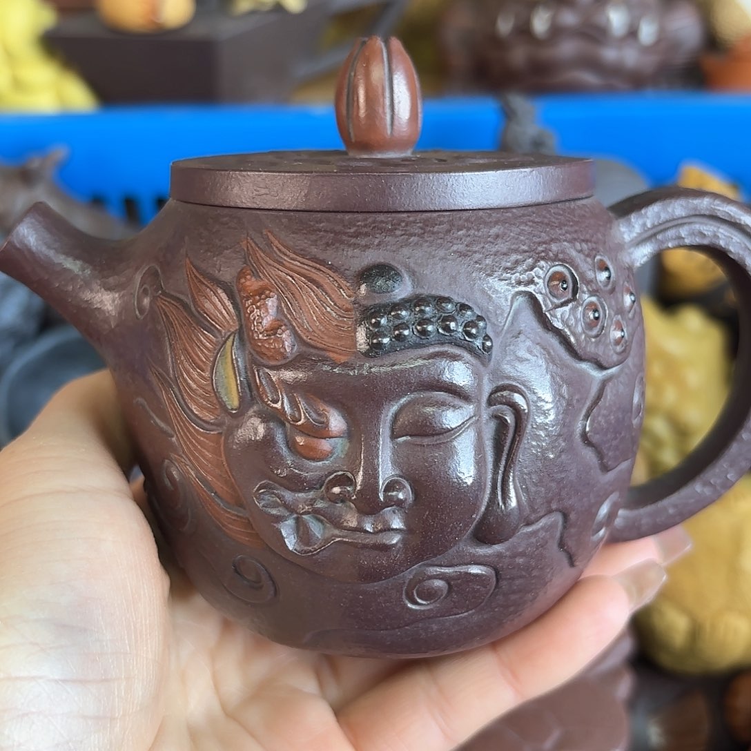 紫砂茶壶珊宜兴紫砂