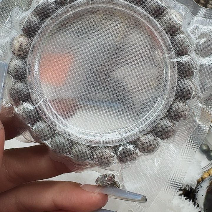 星月菩提手串84高端黑灰星月菩提10桶单圈