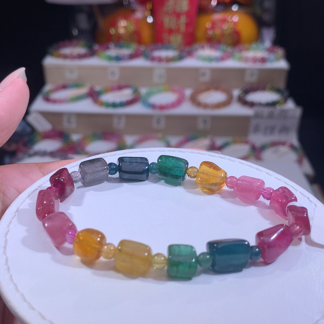 碧玺手链未镶嵌碧玺