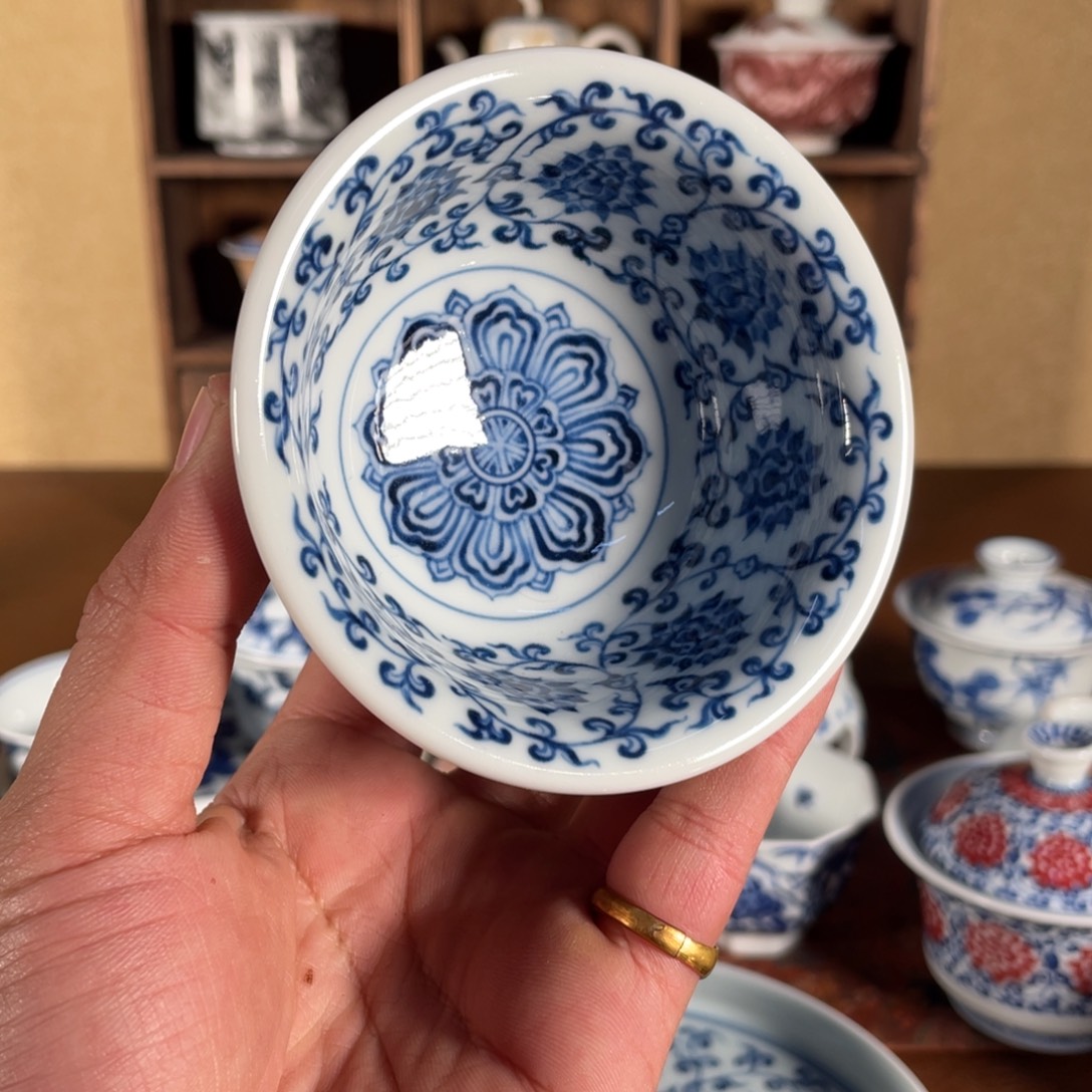 瓷摆件景德镇陶瓷老陶