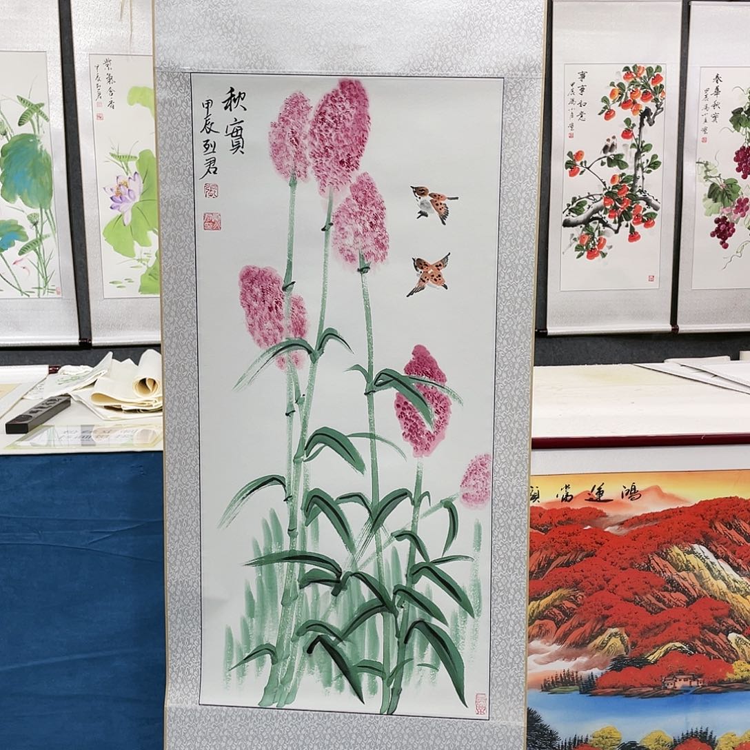 国画手绘作品绘画作品