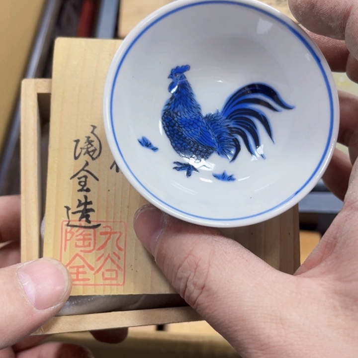 瓷片瓷制作工艺品摆件